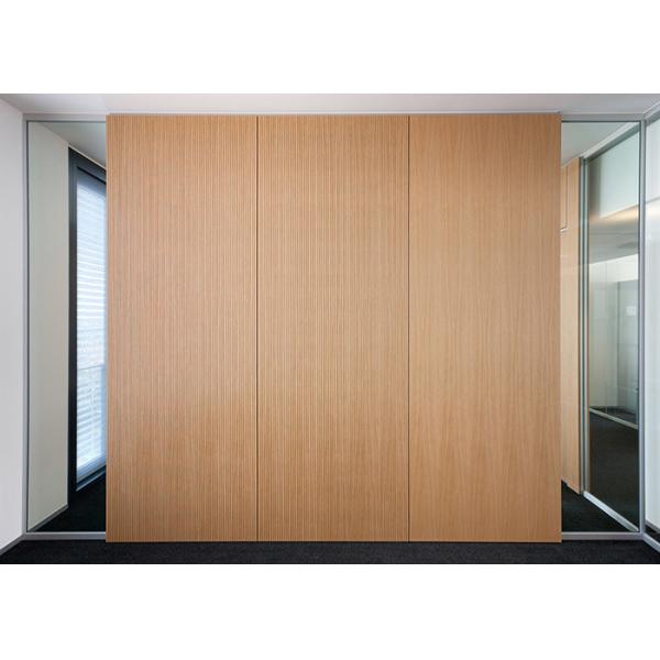 Solid Wall Partition Acoustic Felt 45db+- Reduce Noise Steel Panel Melamine Board White Color