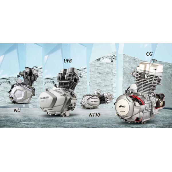 Air Cooled Motorcycle Replacement Engines , Single Cylinder Motorcycle Engine Parts