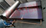 Compact Pressurized Flat Plate Solar Water Heater Blue Coating Flat Plate Solar