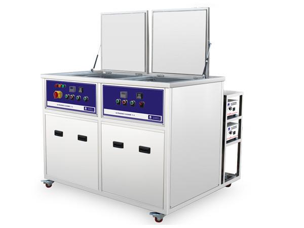 Quality 28/40Khz Ultrasonic Glass Cleaner 77l Each Tank Cleaning Tank And Drying Tank for sale