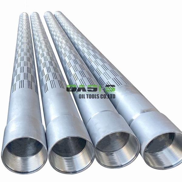Customizable Stainless Steel Well Screen with API BTC LTC STC Thread End Connections and High Strength Perforated Base Pipe