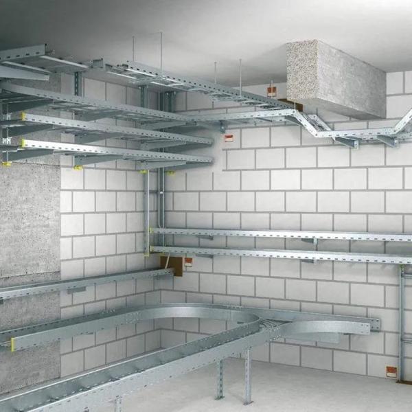 Galvanizing Straight Type Cable Tray HDG With Smooth Surface