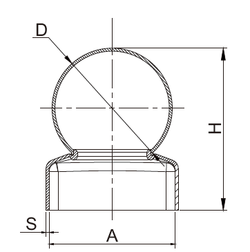 80x80mm Fence Post Caps With Ball Round Galvanized Top White Steel Decorative