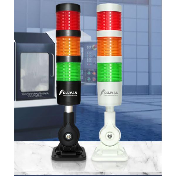 Durable Q1 Series Machine Signal Tower Light Stacked LED Warning Light For Machinery