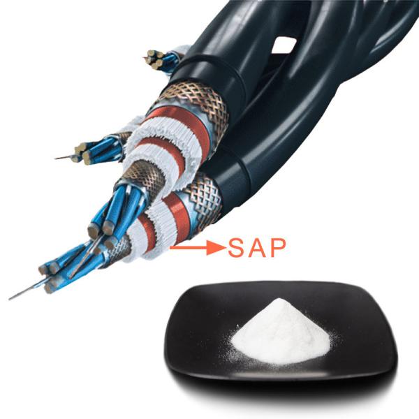 Structural Stability Cable Water Blocking Powder 9003-04-7 Water Blocking Gel