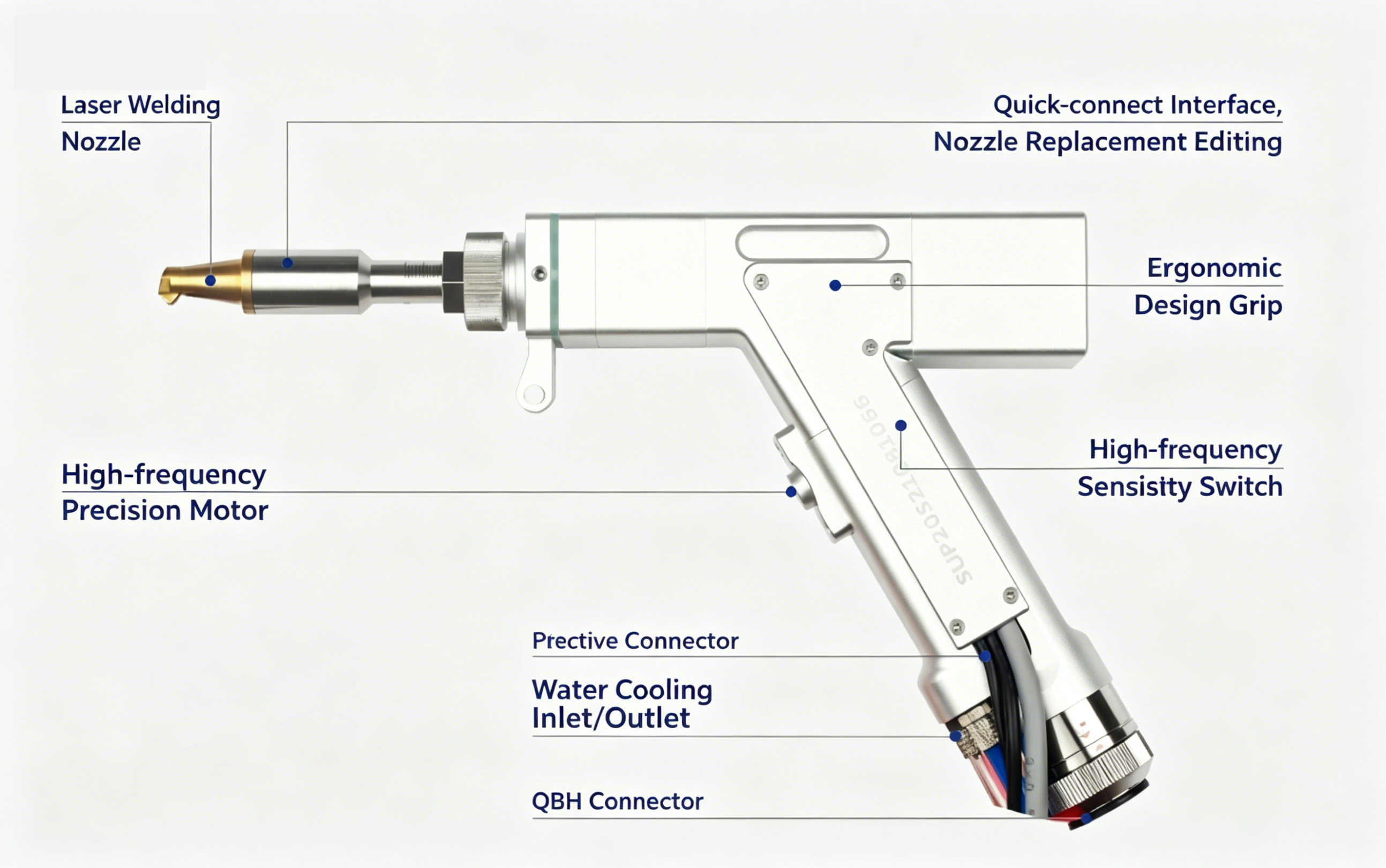1500W Handheld Laser Welding Machine High Efficiency