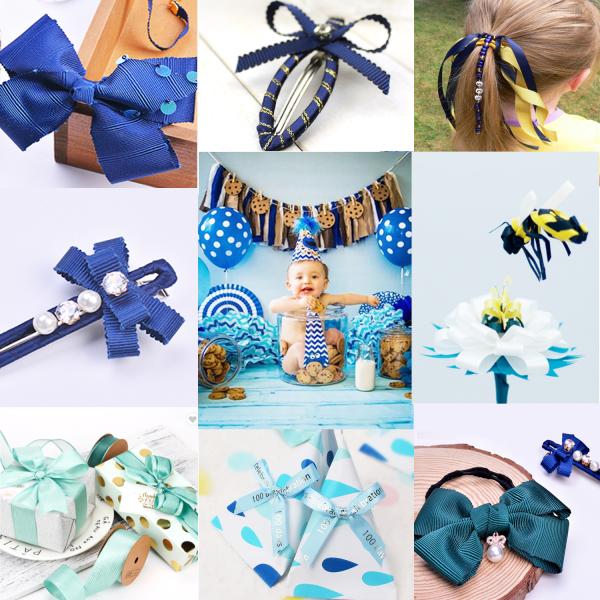Custom printed Lovely girl pattern gift grosgrain african ribbon 3 inch wholesale