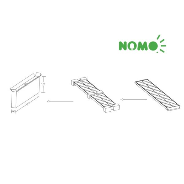 Monocrystalline Solar Panel Led Garden Lights 3000 Lumen MPPT Controller