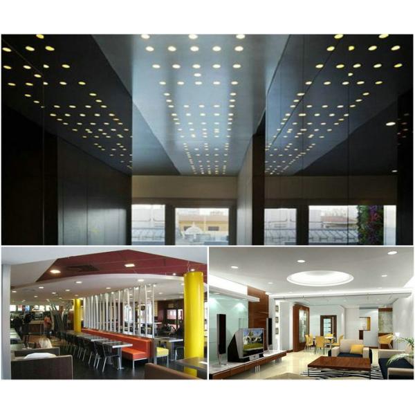 White Color H12 LED Panels Lighting 15W For Hotel , Conference Room