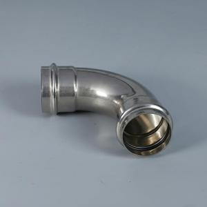 Buy cheap OEM Grooved Pipe Fittings 45 Degree Steel Pipe Elbow Free Sample product