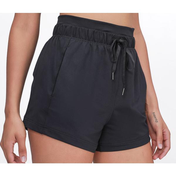 Women Plus Size Bike Cycling Shorts Drawstring Running Shorts Athletic Active Wear
