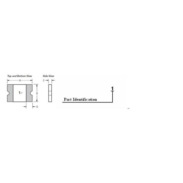 0603 0.2A Polymeric Positive Temperature Coefficient Resettable Fuse PPTC