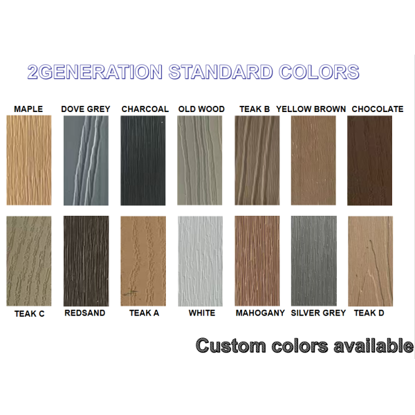 169*26mm Exterior WPC Wall Panel Co Extrusion Low Maintenance