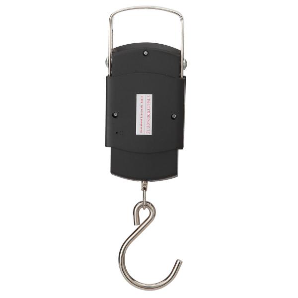 55kg USB Recharging Portable Luggage Scale with Big Hook Division 10G Units lb Portable and Accurate Weighing Solution