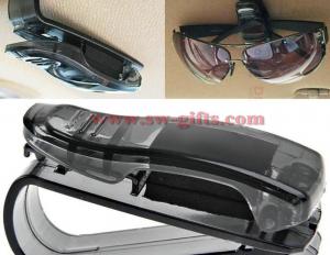 Buy cheap Car Sun Visor Glasses Sunglasses Ticket Receipt Card Clip Storage Holder Storage Shelf Car Organizer Accessories Platic product