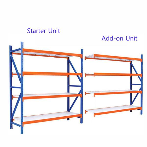 Multi Level Medium Duty Storage Racks 1000KG / layer For Warehouse