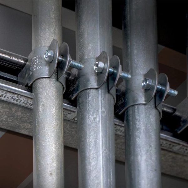 High Stability Unistrut Clamps Shockproof Fastening For Building Mechanical Pipeline Bracket