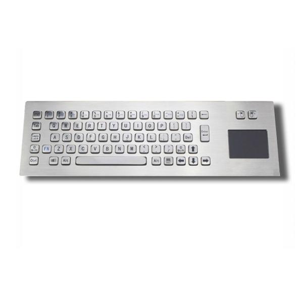 Customized Layout Keyboard With Integrated Touchpad , Wired Connection