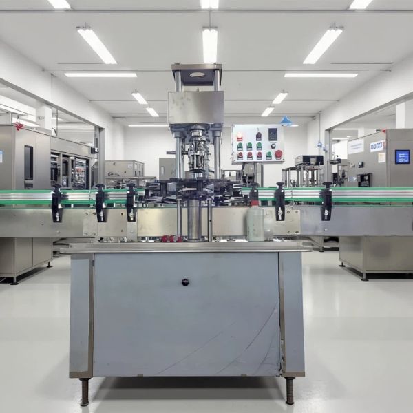 2000b/h Automatic Capping Machine 1.1kw Aluminium Capping Machine For Liquor And Oral Liquid Bottle