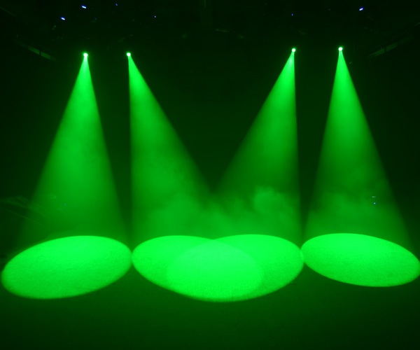White Aluminum Housing Spot Moving Head Stage Light Ceremony Stage Lighting Fixtures