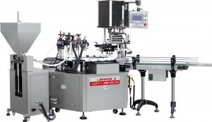Buy cheap 5-250ml PLC Control Cream Lotion Plastic Glass Jar Bottle Filling Capping Machine product