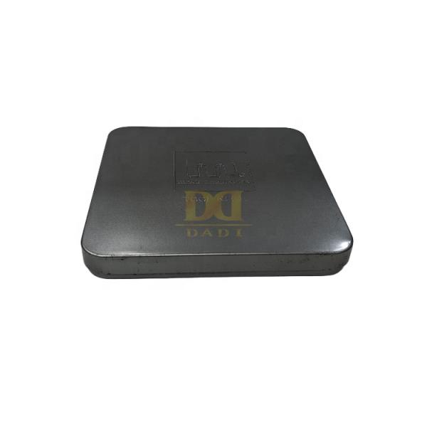 DADI Rust Proof Metal Candy Tin Box Square Silkscreen Tin Packaging for Snacks