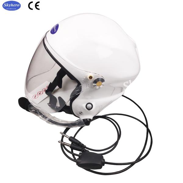 Noise Cancel PPG Black Helmet With Full Headset EN966 Certificated Paramotor Helmet China Supplier blue red black