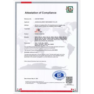 Jiaxing Solarway New Energy Co.,ltd. Certifications