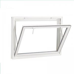 China Aluminum Bottom Hinged Window Outward Opening Fixed Casement Window on sale