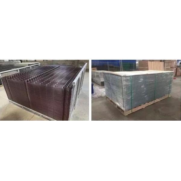 Construction Temporary Fence Welded Wire Mesh Panels 9.5 ft Height 1X4 inch Galvanized