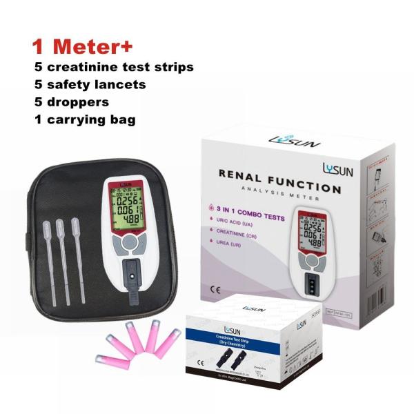 CRS-101_5PCS LYSUN Hot Medical Equipment Total Cholesterol Creatinine Meter Dry Biochemical Analyzer Renal Function Analysis Meter