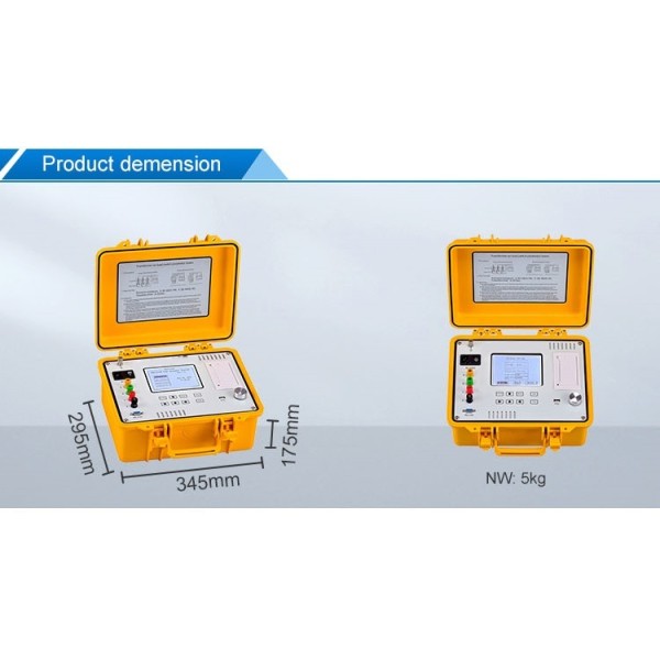 ±0.1% High Accuracy Transformer Testing Instrument with U-Disk Storage & 2-Year Warranty