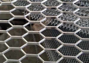 Buy cheap Hexagonal Hole Anodized Honeycomb Expanded Metal Mesh For Car Grille ISO9002 product