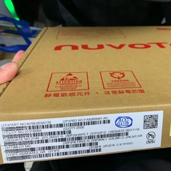 Nuvoton N76E003AT20 IC MCU 8BIT 18KB FLASH 20TSSOP electronic components N76E003AT20TR