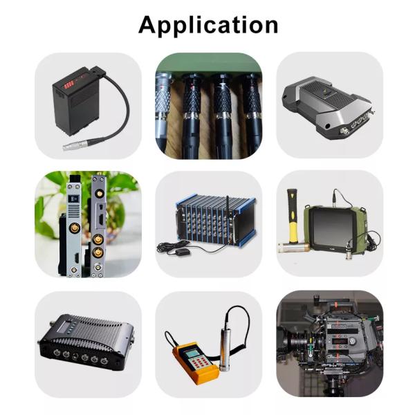 IP68 Push Pull Copper PPS Electrical Medical Connectors For Audio Video