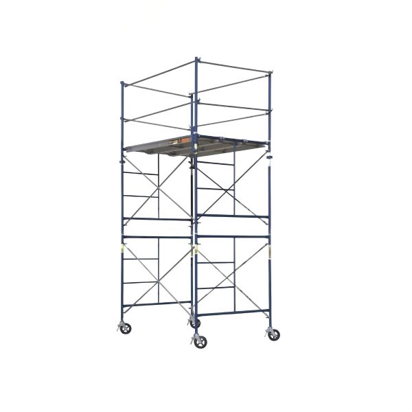 Powder Coated Steel Frame Scaffolding with Easy Assembly and Wind Load Compliance