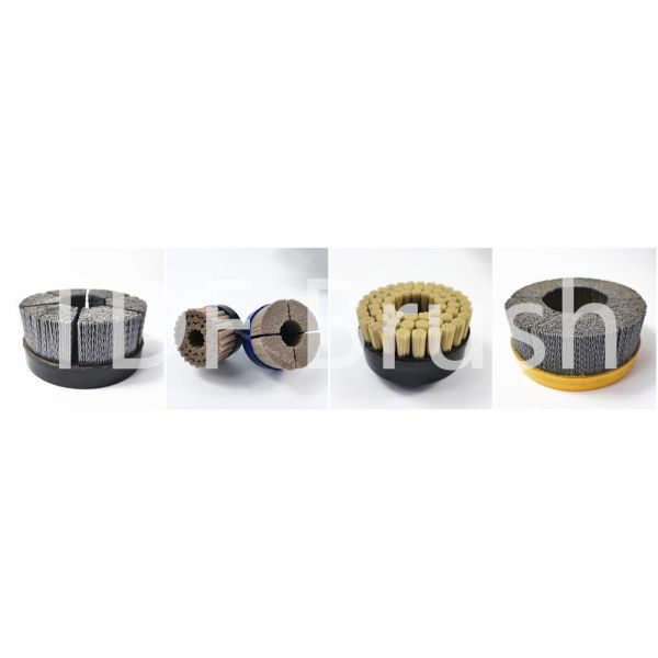 Aluminum Oxide Abrasive Filament Disc Brush CNC Compatible Customizable Precision Finishing Tool