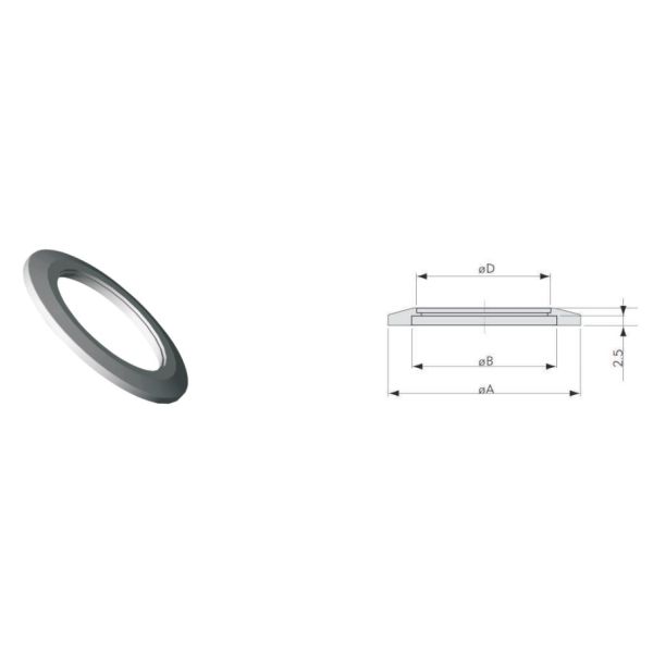 Semiconductor Processing Research And Development Labs KF Bored Blank Flange 304 And 316L