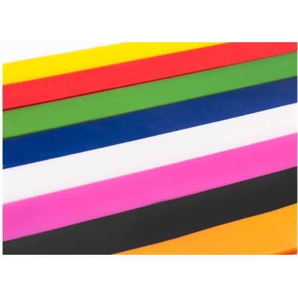 Engraved Silicone Wristbands With Both Teeth Buckle