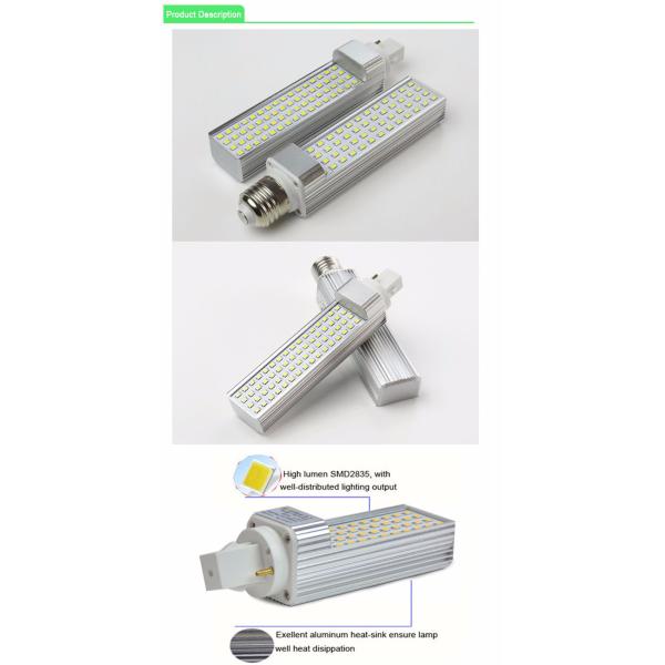 2018 Hot Sale Energy Saving E27/G24/G23 Base 13W Led PL Light SMD2835,Smd Plc Led Lamp For Cfl Replacement CE
