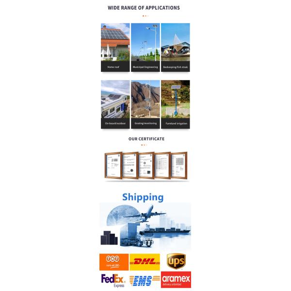 Good Stabilit Solar Panel Mono Perc 9bb PV Panel 430W-540W Photovoltaic Panel/Solar Module