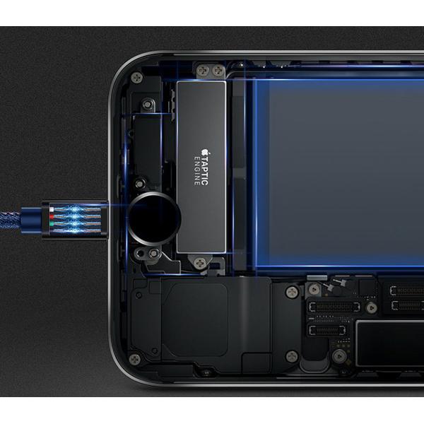 Fashion Jean Denim 1M 2.4A Micro USB Data Charging Cable For Android And ISO System