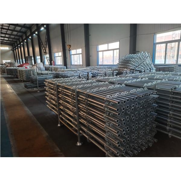 Galvanized 48.3mm 2m Layher Ring Lock Scaffolding Quick Locking Assembly Type OEM Service