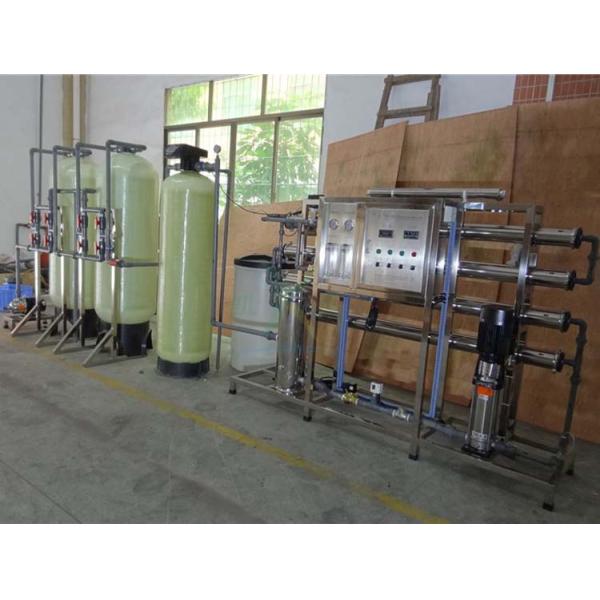 2000LPH Automatic Softening Water System 3 Phase For Removal Hardness