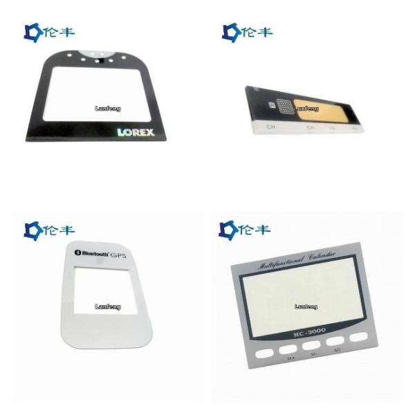LCD PMMA Acrylic Front Panel 3M Adhesive Front Control Panel