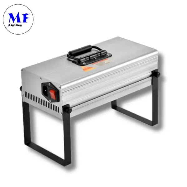High-Efficiency 365/395nm Air-Cooled Dual-Fan Tech Die-Cast Alu IP43 Housing Dual-Wavelength 60W UV Curing Light for Mobile Screens 3D Resins