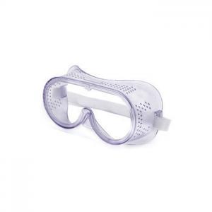 China Laboratory Safety Glasses Head Mounted Polycarbonate Material With Strap on sale