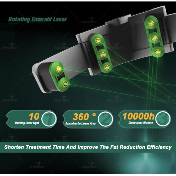Slim Master 10d EMerald Lipo 532nm Diode Green Laser Body Slimming Fat Removal No Pain Cellulite Reduce Machine