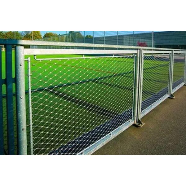 High Stongth Stainless Steel Rope Net Strong Protection For Architectural Design
