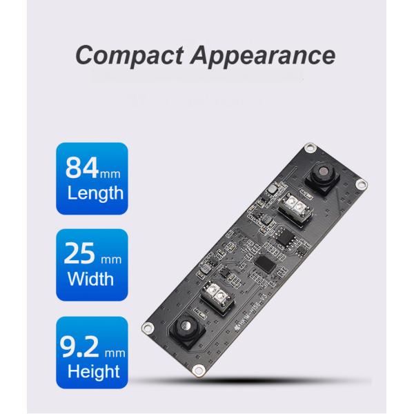 HK5M-H156 HD 5MP Iris Recognition USB Computer Camera Industrial Module 1080p Infrared Light H150 Pixel Size 3.0μm x 3.0μm